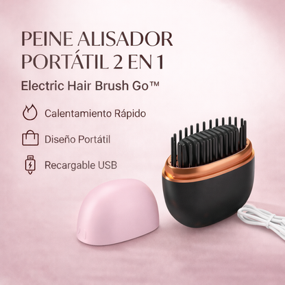 PEINE ALISADOR ELECTRICO PARA CABELLO